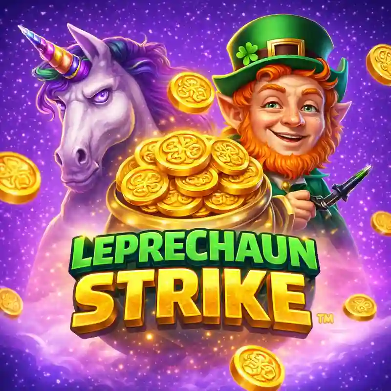 Leprechaun Strike slot game banner